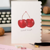 Cutest Couple Cherry Wedding Card