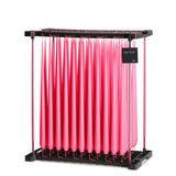 Ester & Erik CLEAR PINK Taper Candle (Matt 42cm - No. 41)