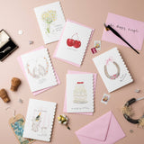 Cutest Couple Cherry Wedding Card