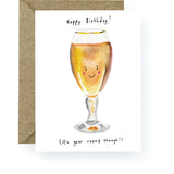 Pint of Beer Birthday Card