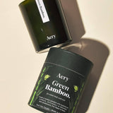 Aery Green Bamboo Scented Candle