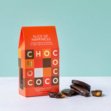 A Slice of Happiness: Dark Chocolate Dipped Oranges
