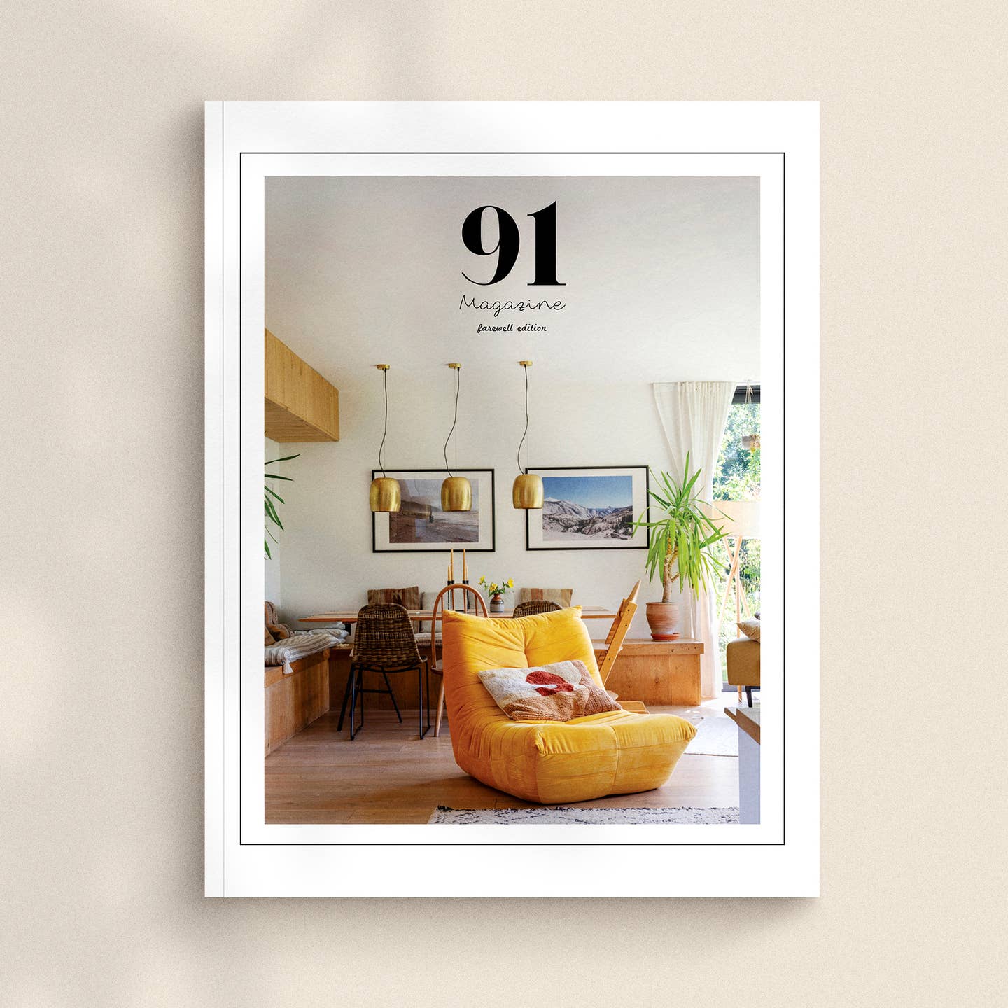 Independent biannual print magazine, focussing on creative interiors and lifestyle while championing independent business