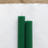 Grand Illusions Scalloped Dinner Candles – Decorative Taper Candles for Tablescapes & Home Décor