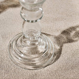 Clear Glass Candlestick – Buran Collection