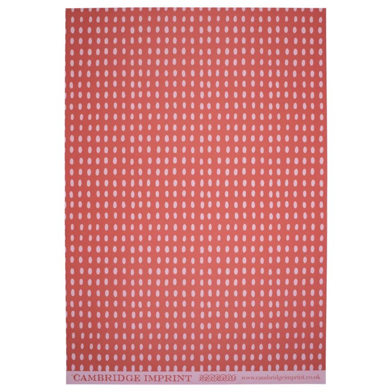 Red Bean Patterned Gift Wrap