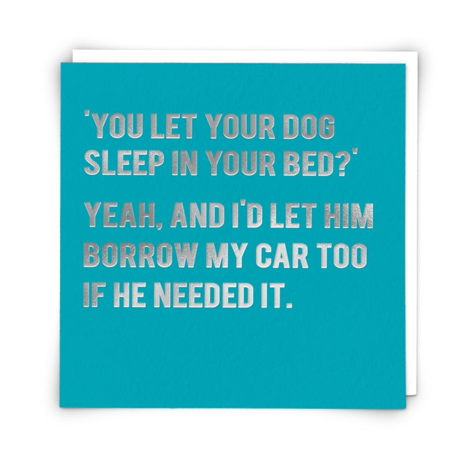 Your Dog Blank Card
