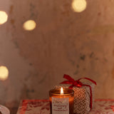 Plum & Ashby Dried Orange & Cinnamon Bark Votive Candle