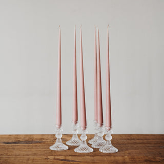 Ester & Erik Luxury Taper Candles in Glass Holders