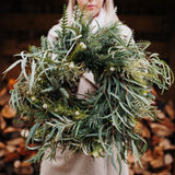 Evergreen Essence – Luxury Christmas Door Wreath