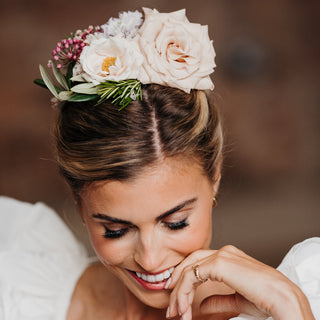 Individually Wired Hair Flowers & Foliage