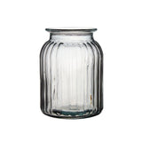 Meja Clear Ribbed Vase