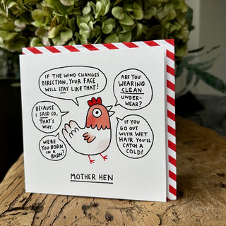Mother Hen Greeting Card