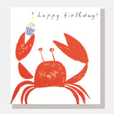 Party Crab Birthday Card