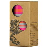 British Colour Standard - Orange Flame, Willow & Neyron Eco Pillar Candle, 15cm