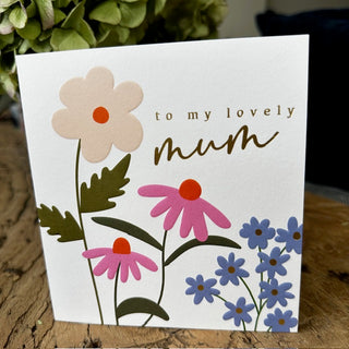 To My Lovely Mum Card