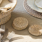 Wittering Rattan Coasters