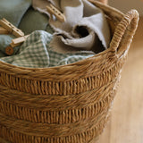 Bilberry Woven Boat Basket