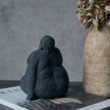 Rolinda Abstract Ceramic Sculpture – Contemporary Art-Inspired Decor Piece