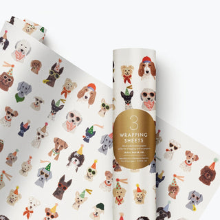 Rifle Paper Co Party Pups Gift Wrap Roll