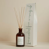 Plum & Ashby Galbanum & Peppermint Reed Diffuser – Fresh & Energising
