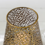 Large Metal Lantern with Lip
