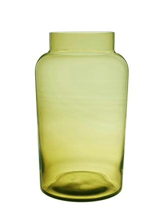 Olive Green Apothecary Vase
