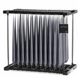 Ester & Erik DARK SLATE Taper Candle (Matt 42cm - N0. 74)