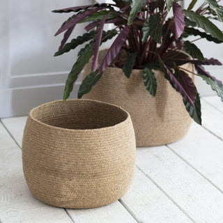 Rounded Jute Baskets