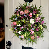 Spring Door Wreath