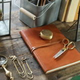 Handcrafted Rustic Leather Journal – Artisan Notebook