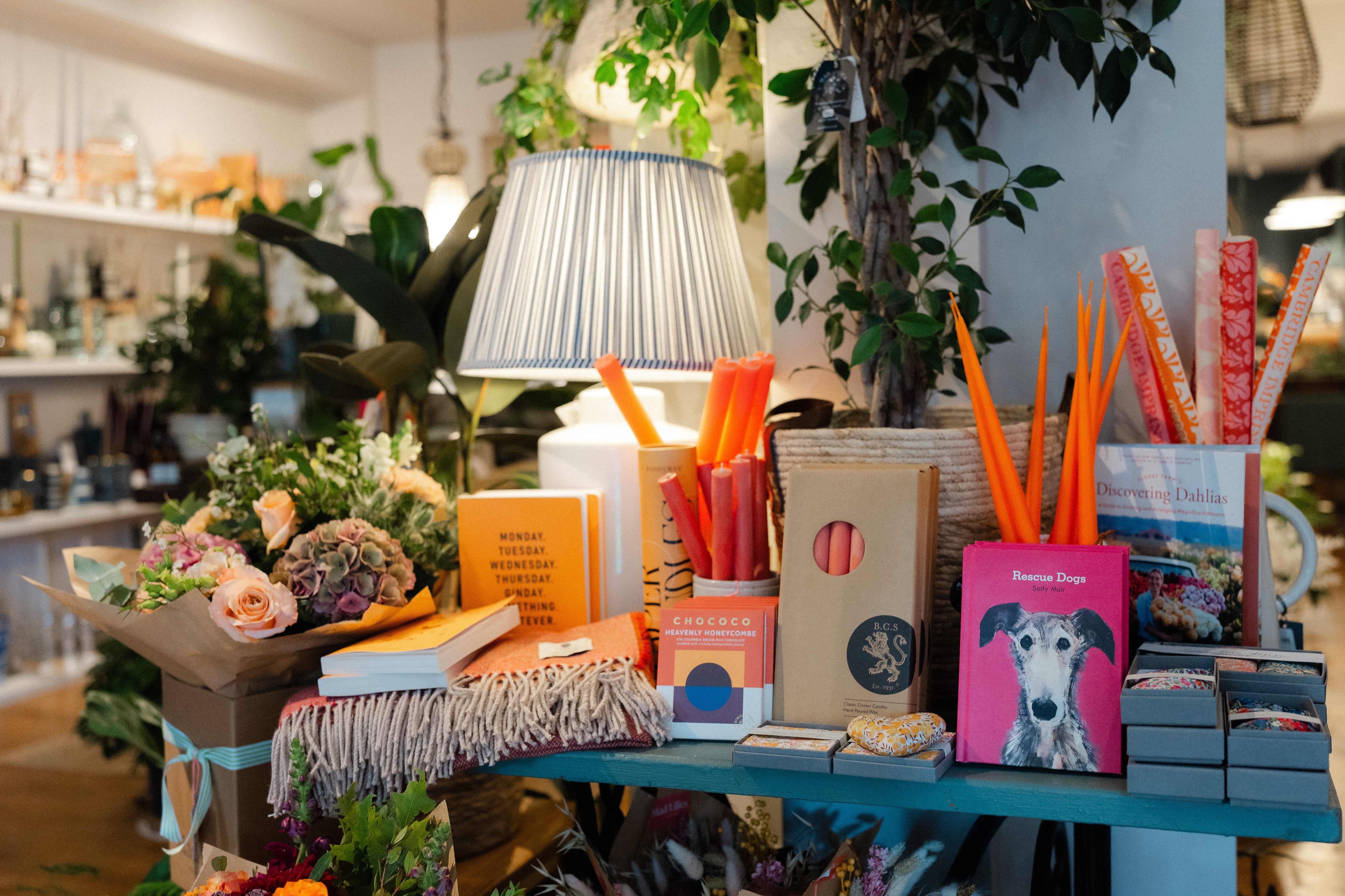 Interior view of Mad Lilies showcasing homeware and Ester & Erik candle collection
