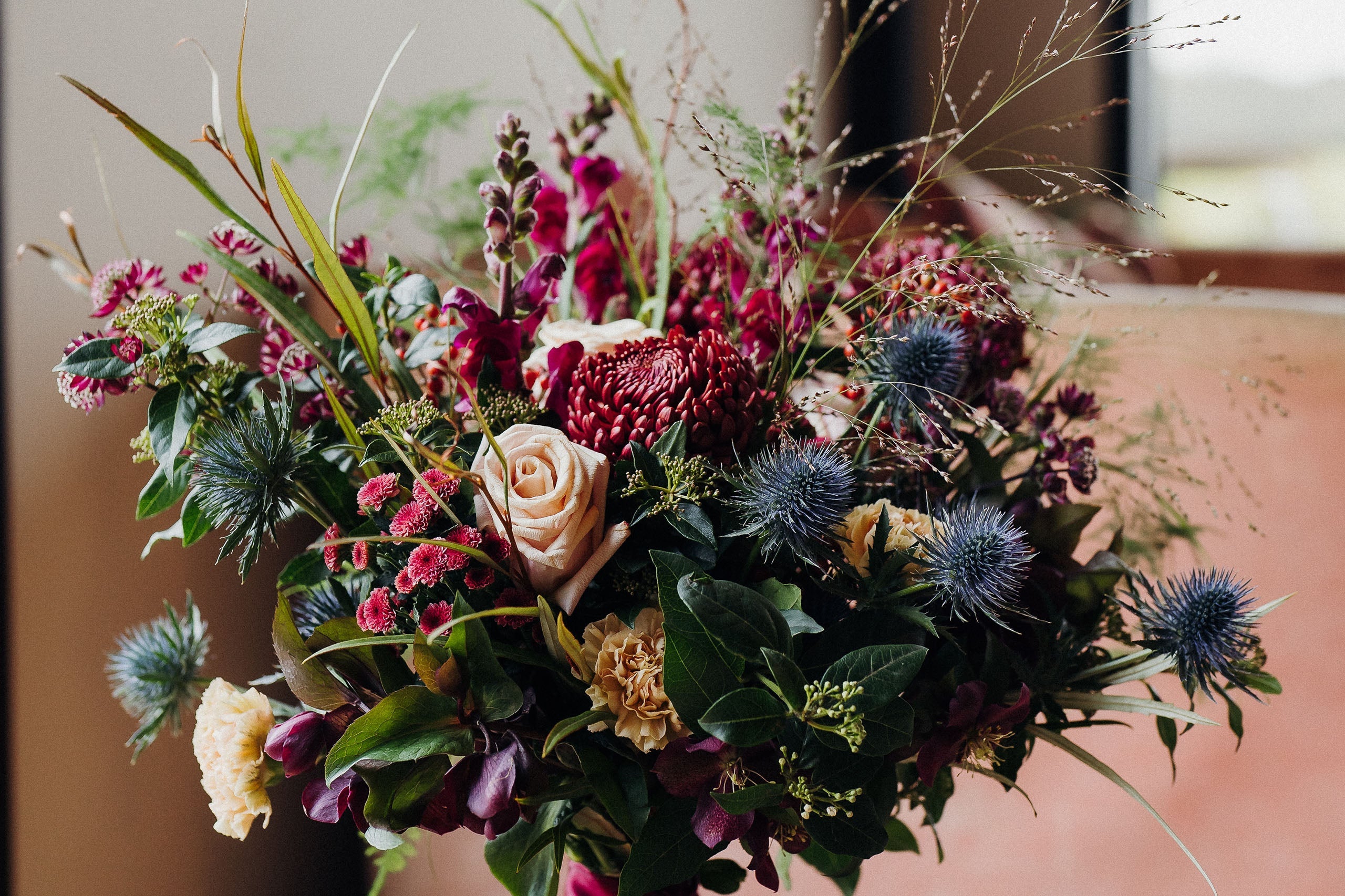 Luxury Christmas flowers and festive bouquets by Mad Lilies in Banstead Surrey