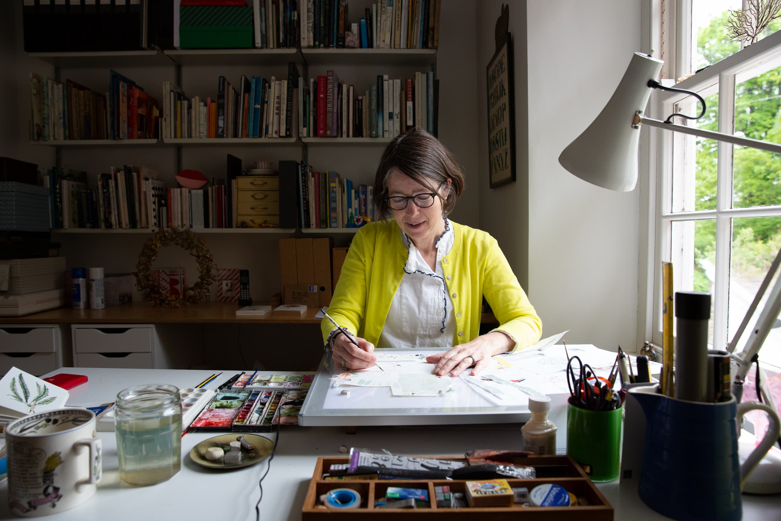 Laura Stoddart collection of illustrated cards, stationery, gift wrap, reusable bags and homewares at Mad Lilies