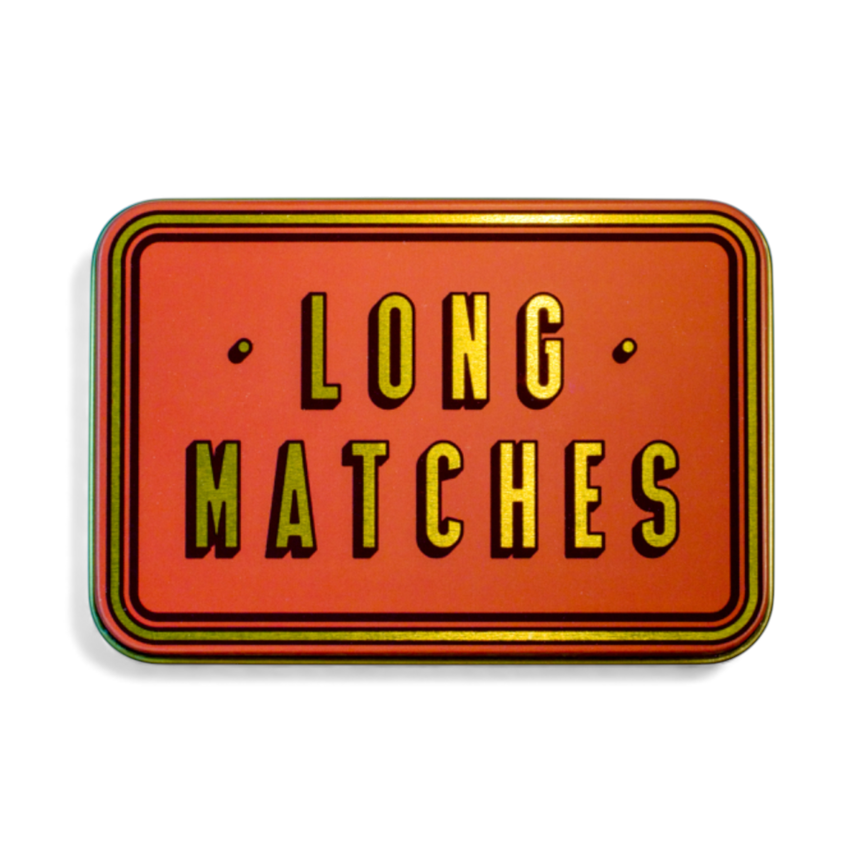TINIT Long Match Tins – Decorative Storage for Extra-Long Matches