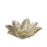Liya Plate - Light Green Melange