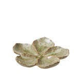 Liya Plate - Light Green Melange