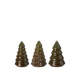 Arleen Porcelain Christmas Tree - Green Melange