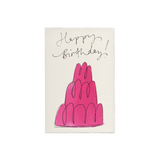 Jelly Happy Birthday Card – Luxury Hand-Painted Letterpress Card