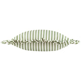 Millie Ruffle Striped Outdoor Cushion – Heritage Stripe