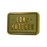TINIT Long Match Tins – Decorative Storage for Extra-Long Matches