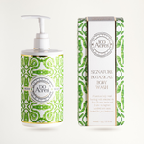 Natural botanical body wash by 100 Acres with orange, geranium and ylang-ylang fragrance