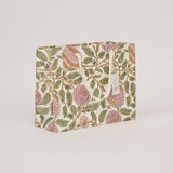 Paper Mirchi Medium Block Printed Gift Bag – Blush