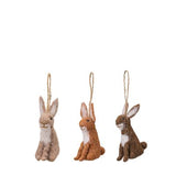 Felt Hanging Bunny Decorations