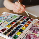 Hand Painted Watercolour Biscuit Card – “McFitty” Digestive Design