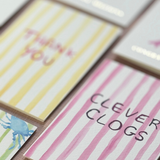 Clever Clogs Card – Congratulations Card for Graduation, New Job & Achievements