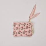 Organic Cotton Zipped Pouch Duo - Floral Blush