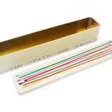 TINIT Matchsticks Extra Long Match Tin | Decorative Match Storage