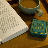 TINIT 'TEA BAGS' Travel Tea Bag Tin | Portable Tea Storage