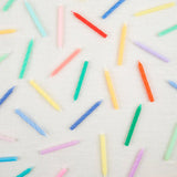 Rainbow Twisted Birthday Candles – Pack of 50
